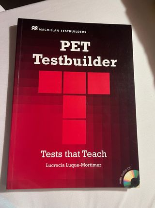 Libro inglés B1 PET Testbuilder
