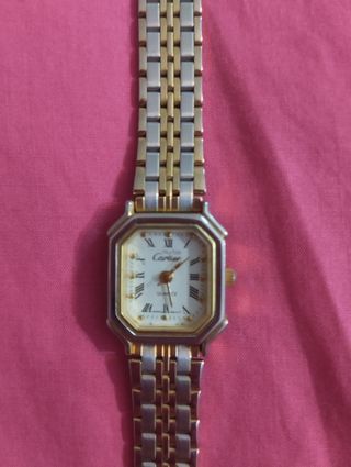 Reloj Cartier Oro y Plata