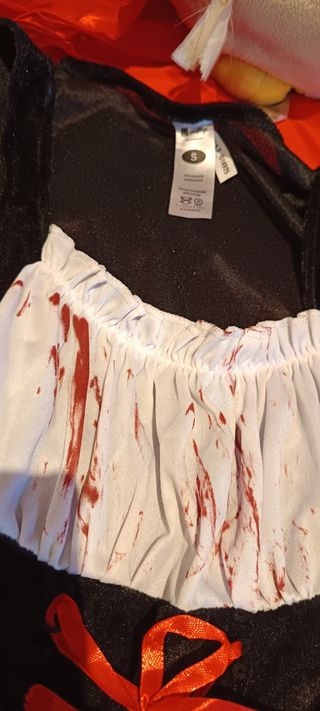 Disfraz estilo Caperucita Zombie Talla S 