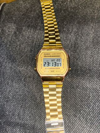 Reloj Casio Digital Dorado
