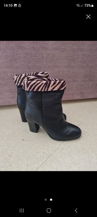 Botines de cuero Camila
