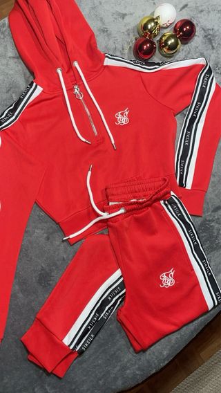 Chándal SikSilk Rojo