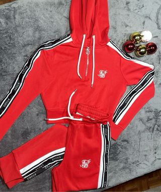 Chándal SikSilk Rojo