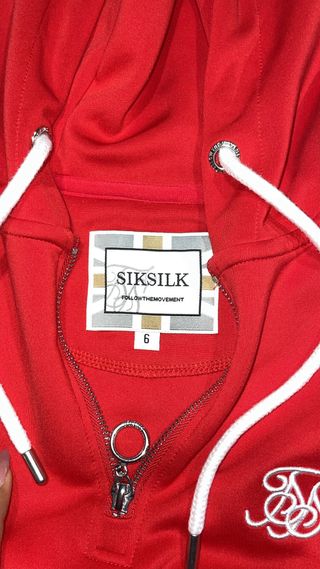 Chándal SikSilk Rojo
