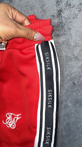 Chándal SikSilk Rojo