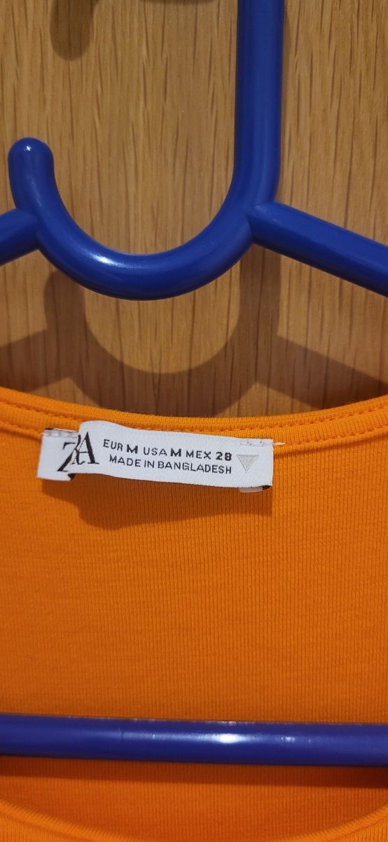 Vestido Zara Naranja