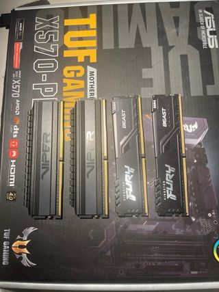 Pack Asus x570-plus + Ryzen 5 + 32gb ram