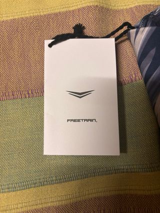 Sujetador deportivo FREETRAIN azul estampado
