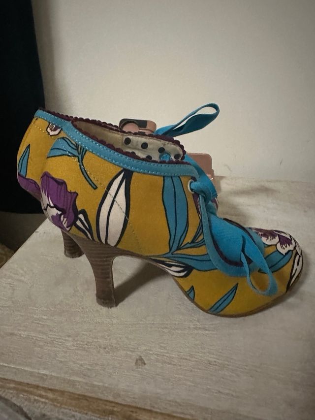 Ruby Shoo Willow Sapatos Salto Alto Florais