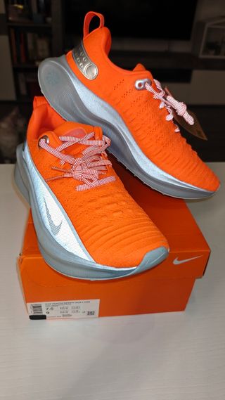 Nike Reactx Infinity Run 4 PRM Naranja/Plata