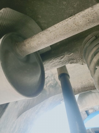 TUBO ESCAPE TRASERO DACIA LOGAN 1 K7MF7