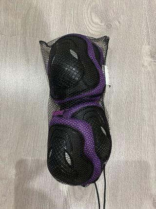Patines 4 Ruedas Morados Niña 31-34