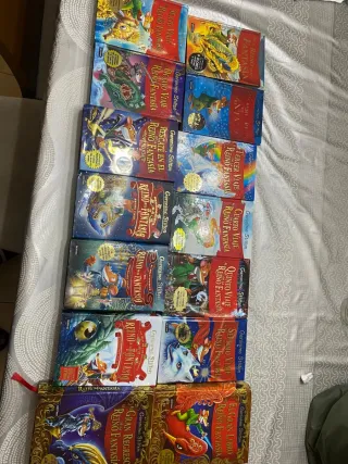 Colección libros Gerónimo Stilton Viajes Fantasía 