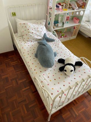 Cama Ikea MINNEN + Colchón INNERLIG