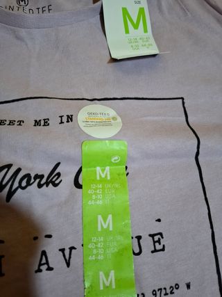 Camiseta rosa Primark talla M