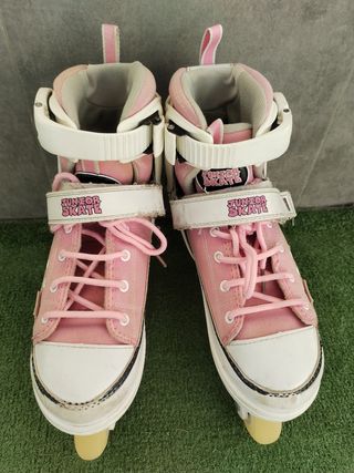 Patines Junior Skate Talla 33-36 Rosa