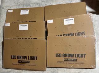 6 paneles LED especial Cultivo 120 Leds