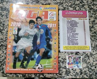 Álbum cromos fútbol Liga BBVA 2010-2011