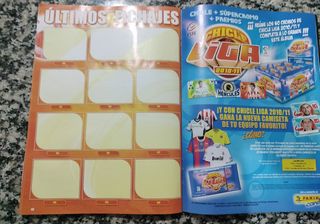 Álbum cromos fútbol Liga BBVA 2010-2011