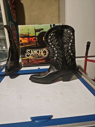Botas Sancho Abarca Negras