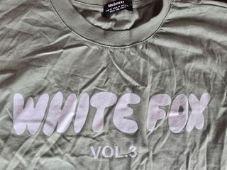 Camiseta Madmext Blanca Fox Vol.3 Talla M