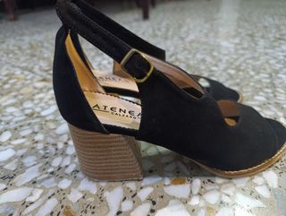 Sandalias mujer negras talla 38 son colombianas 