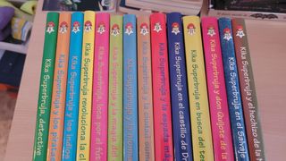 Lote 14 libros Kika Superbruja