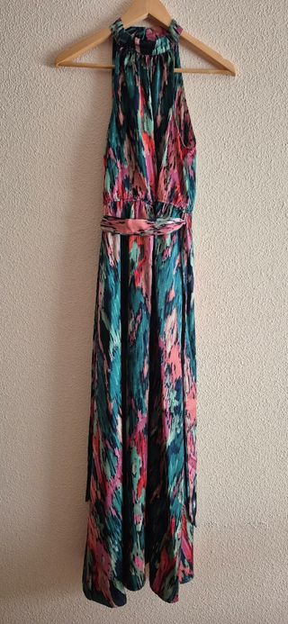 Vestido fiesta estampado