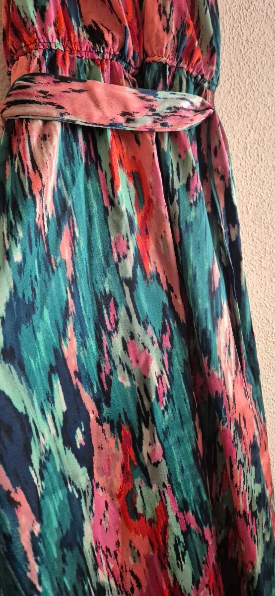 Vestido fiesta estampado