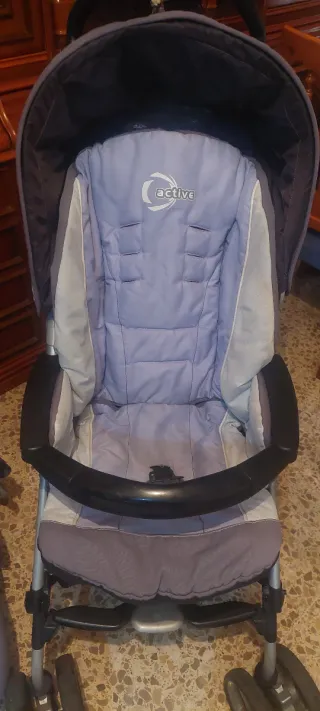 Carro Bebé PRENATAL ACTIVE + Silla Coche + Capazo