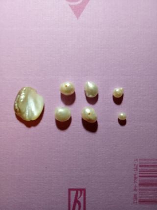 Lote de perlas sueltas