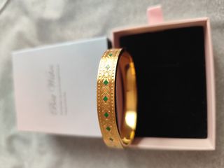 Pulseras de oro 18 k.liminada