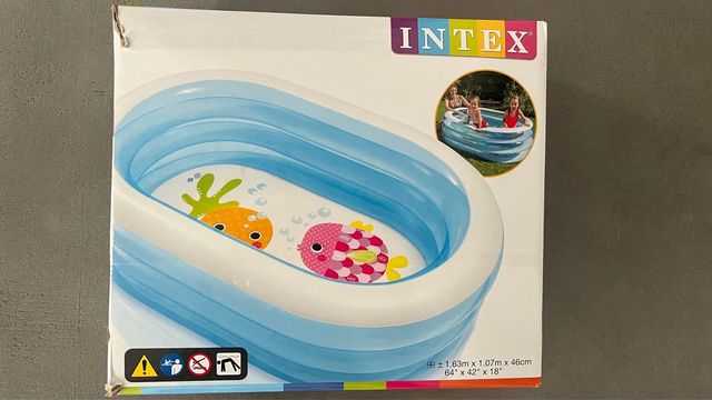 Piscina Intex Infantil 1.63m x 1.07m x 46cm