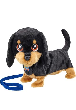 Peluche Perro Salchicha con Correa