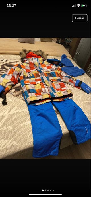 Conjunto Nieve Niño Chaqueta y Pantalón