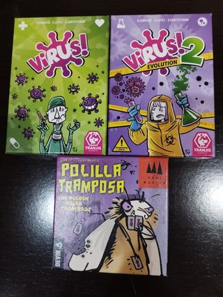 Pack Juegos Virus! y Polilla Tramposa