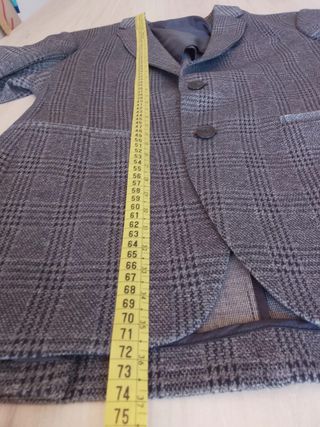 Blazer Príncipe de Gales Zara Talla 46