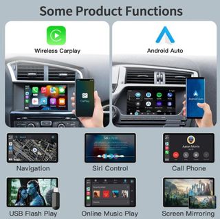 Módulo CarPlay/Android Auto Peugeot/Citroen SMEG