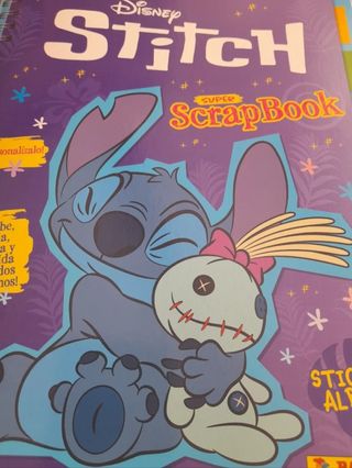 Cromos Disney Stitch ScrapBook
