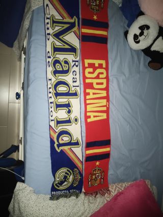 Bufandas retro Real Madrid y España