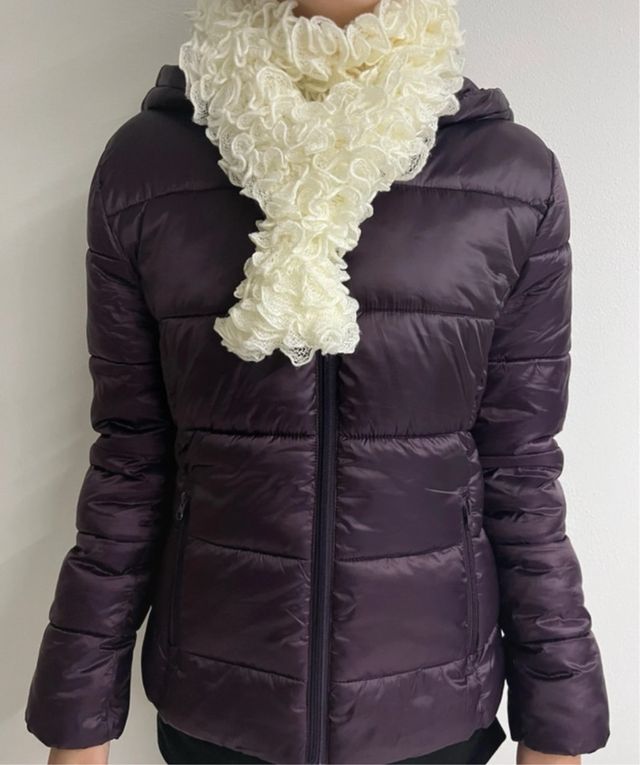 Giubbotto invernale & sciarpa coordinata 