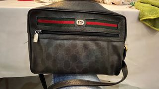 Bolso Gucci Vintage Negro Multicolor