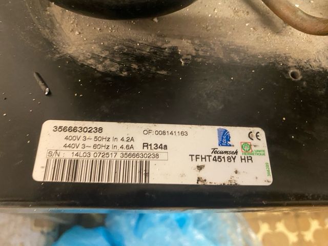 Compresor Cámara Frigorífica Trifásico