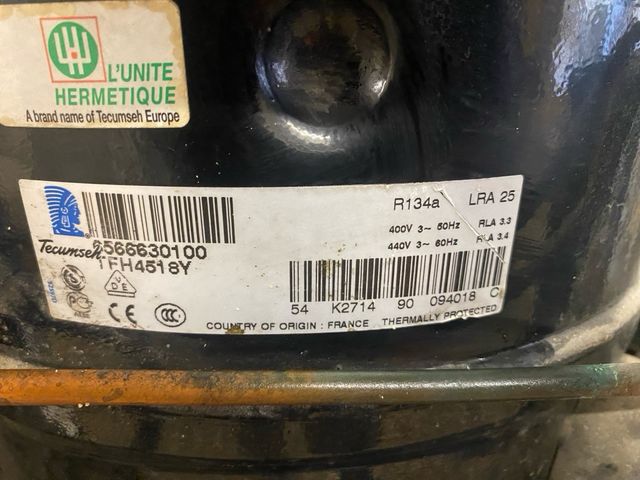 Compresor Cámara Frigorífica Trifásico