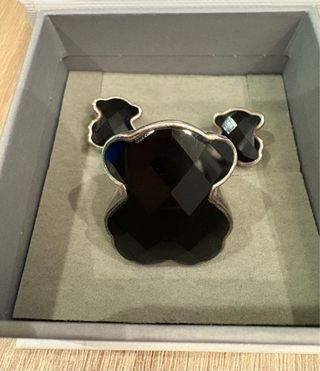 Conjunto Pendientes y Anillo Tous Oso Negro