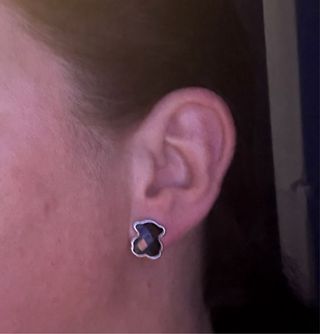 Conjunto Pendientes y Anillo Tous Oso Negro