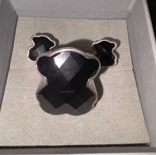 Conjunto Pendientes y Anillo Tous Oso Negro
