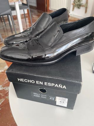 Zapatos de vestir negros talla 43