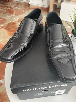 Zapatos de vestir negros talla 43