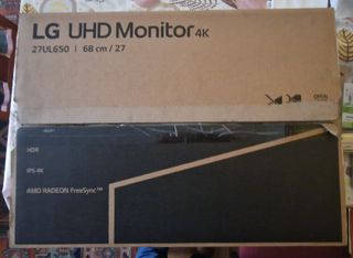 Monitor LG Negro/Plateado